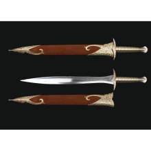 Ornate Handcrafted Short Blade with Detailed Handle