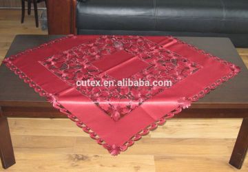 red square tablecloth