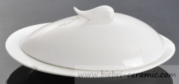 logo decal artwork custom design catering wedding parting oval bowl