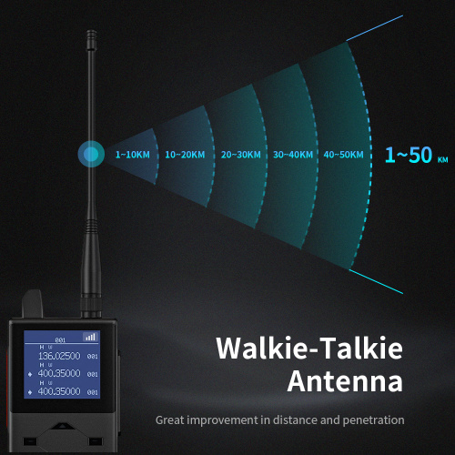 Dwukrotnie Walkie Talkie Radiao Antena