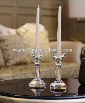 Crystal Clear Wedding Candelabra For Table Decorative