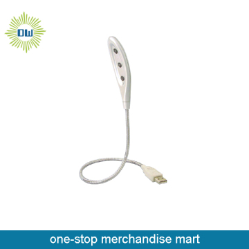 Flexible USB Reading Light Lamp Rechargable