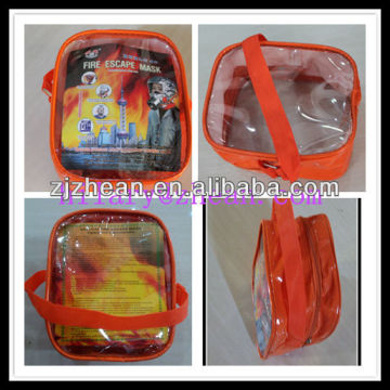 Fire Escape Mask/Fire Breathing Mask/FIRE SMOKE HOOD/Bag package