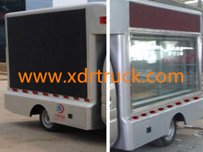 CHANGAN Outdoor Mobile Led Display Advertising Truck