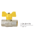 Brass gas valve CK-B1178 1/2"-1"