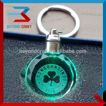 custom made keychains,round crystal keychains