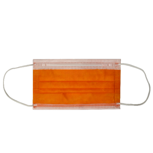 High Quality Orange Disposable Protective Masks On Sale