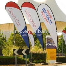 promotional beach flag