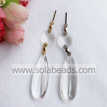 15*45MM Acrylic Crystal Hanging Drop Pendant