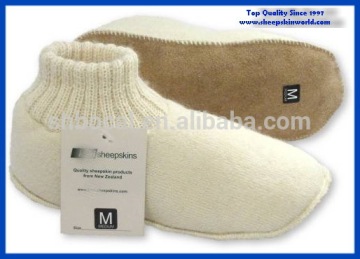 sheepskin lining warm sock