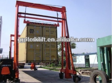 transportaion mast mobile container crane