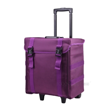 wholesale Nylon soft-sided makeup trolley case