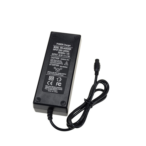 42V 2A 84W Scooter Charger With 3pin