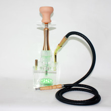 Guangzhou Woyu wholesale acrylic hooka shisha with remote led light