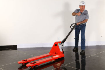 move by high lift hydraulic hand pallet truck AC