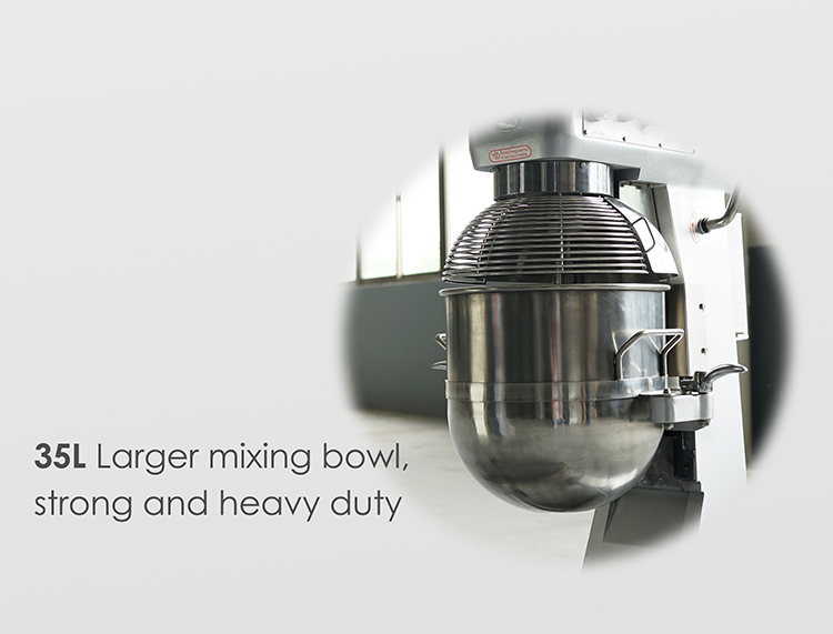 10l 20l 30l Best Sale Stainless Steel Bowl Industrial Meat Grinder Egg Cake Commercial Stand Mixer Planetary Food Powder Mixer