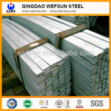 China Alibaba galvanized flat steel bar /flat steel rod for construction