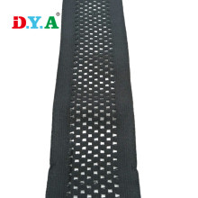 Polyester Elastic Mesh Tape Knitted Webbing For Garment