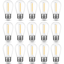 Factory Wholesale E26 Base Shatterproof LED Filament Bulb