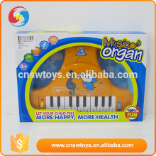 Children educational electric plastic miniature musical instruments toy music organ