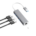 4 IN 1 USB C HUB3.0 Ethernet RJ45