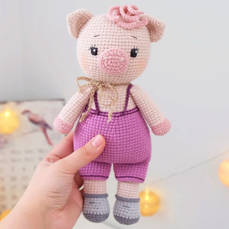 14 5 Crochet Pig