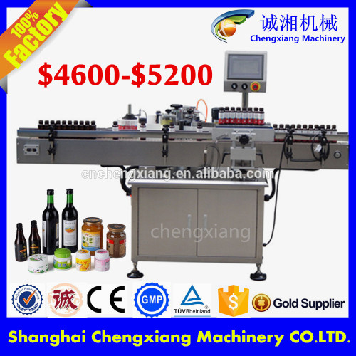 Low price automatic label machine for glass bottle