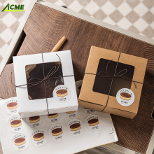 Transparent Square Wedding Cake Boxes - Wholesale Bakery Packaging