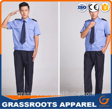 Men design security guard blue color dress/ uniforms