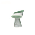 Sedia a sdraio da pranzo laterale Accent Side Warren Platner