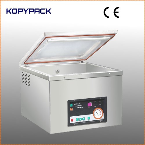 high quality stainless steel acrylic lid desktop single chamber vacuum sealer