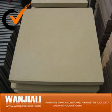 Beige sandstone tiles