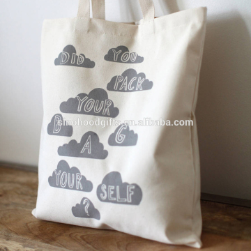 Top quality online shopping wholesale canvas recyclable shopping tote bags