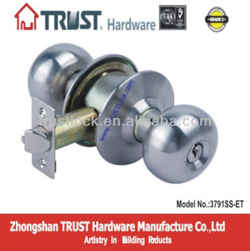 TRUST 3791: Grade 3 China Cylindrical easy to install door lock