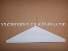 16" 13G caped plain wire hanger for laundry