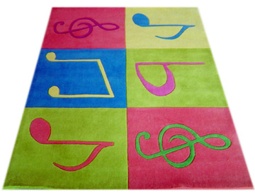 Acrylic Hand Tufted Children Carpet