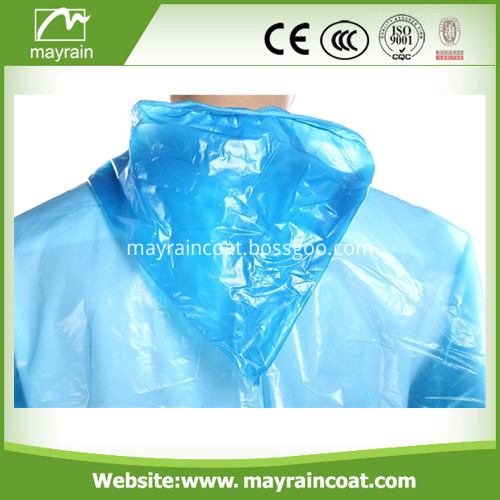 Unisex PE Raincoat Rainwear