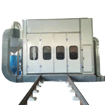 Large Metal Parts Abrasive Sand Blasting Chamber