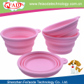 Portable Novelty Wholesale Silicone Pet Food Bowls