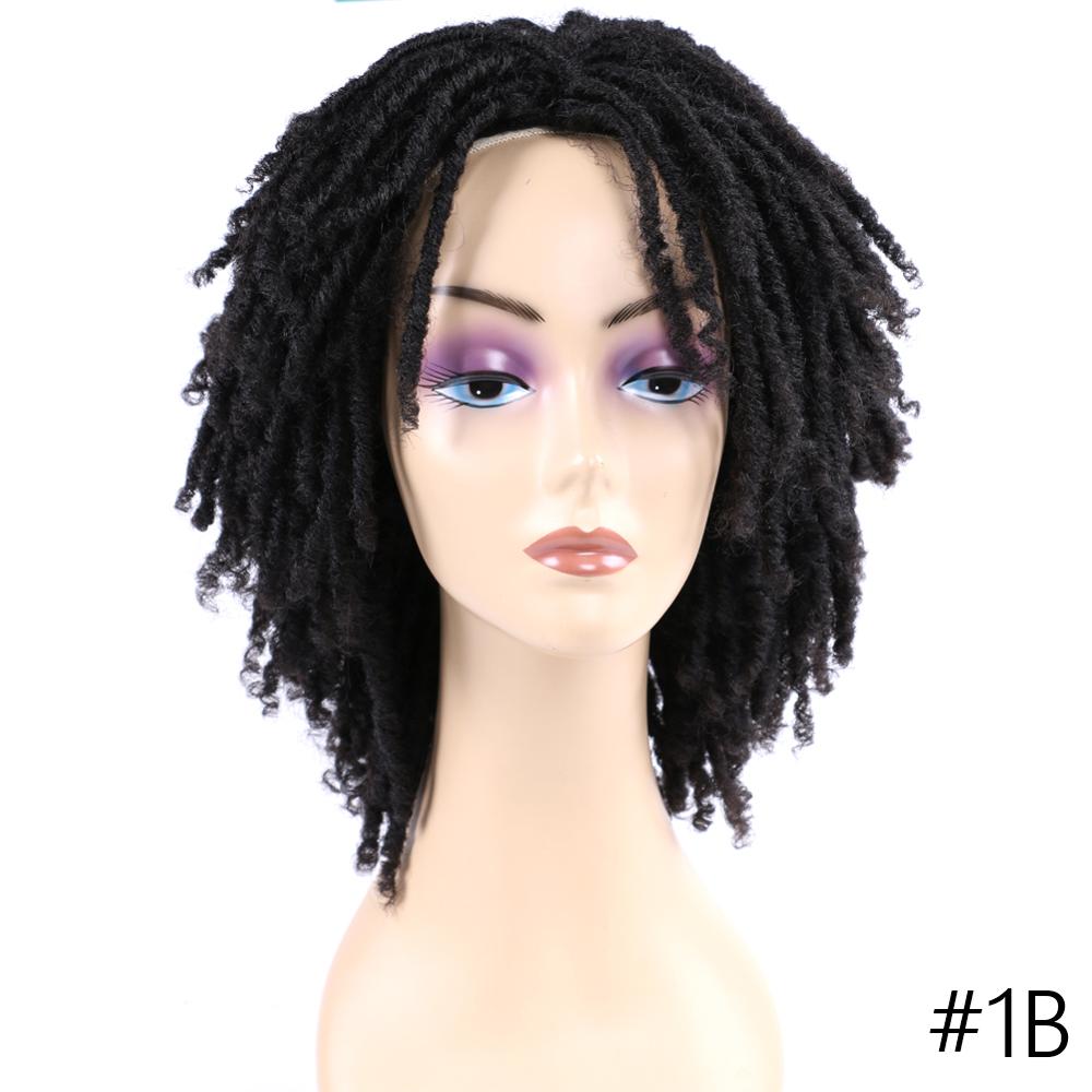 MYZYR private label  long hair crochet heat-resistant synthetic wig,multiple colourDirty braid , synthetic afro wig#T530