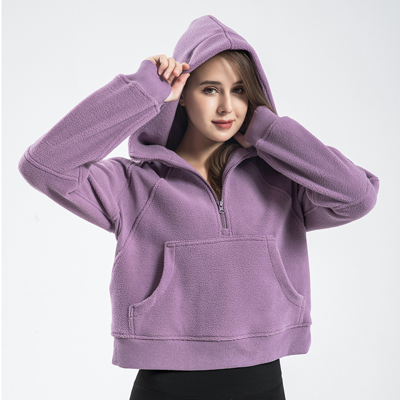 Fleece Winter Women Equestrian Hoodies pullover