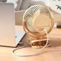 USB 18650 Rechargeable Adjustable Clip Mini Desk Table Fan