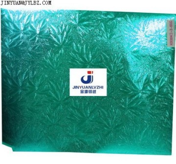 Printed colorful embossed aluminum foil laminate paper for gift decoration