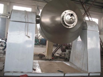 Food pellet material mixer