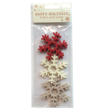 Christmas snowflake pattern window and wall sticker