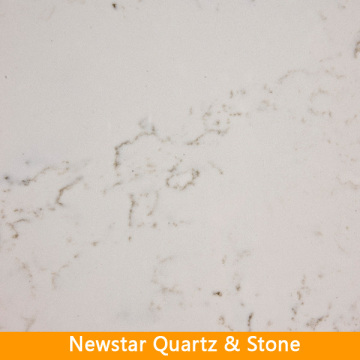 NQ5069X--Newstar Lyra White Marble Quartz Construction Stone Material
