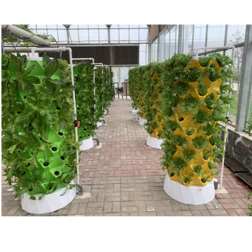 plant vertical system hydroponic indoor tower growing systems hydroponics support planting