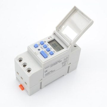 Digital LCD Power Timer 7 Days Programmable Time Switch AC 220V / 110V DC 12V 16A Temporizador Din Rail Timer Switch