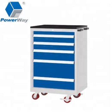 Powerway Drawers Storage Tool Cabinet with Roller Cabinet