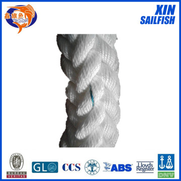 64mm pp danline marine rope , polypropylene multifilament mooring rope